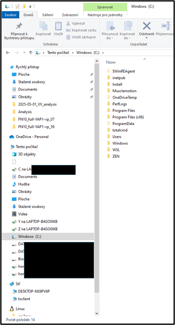 Remote Desktop File Explorer